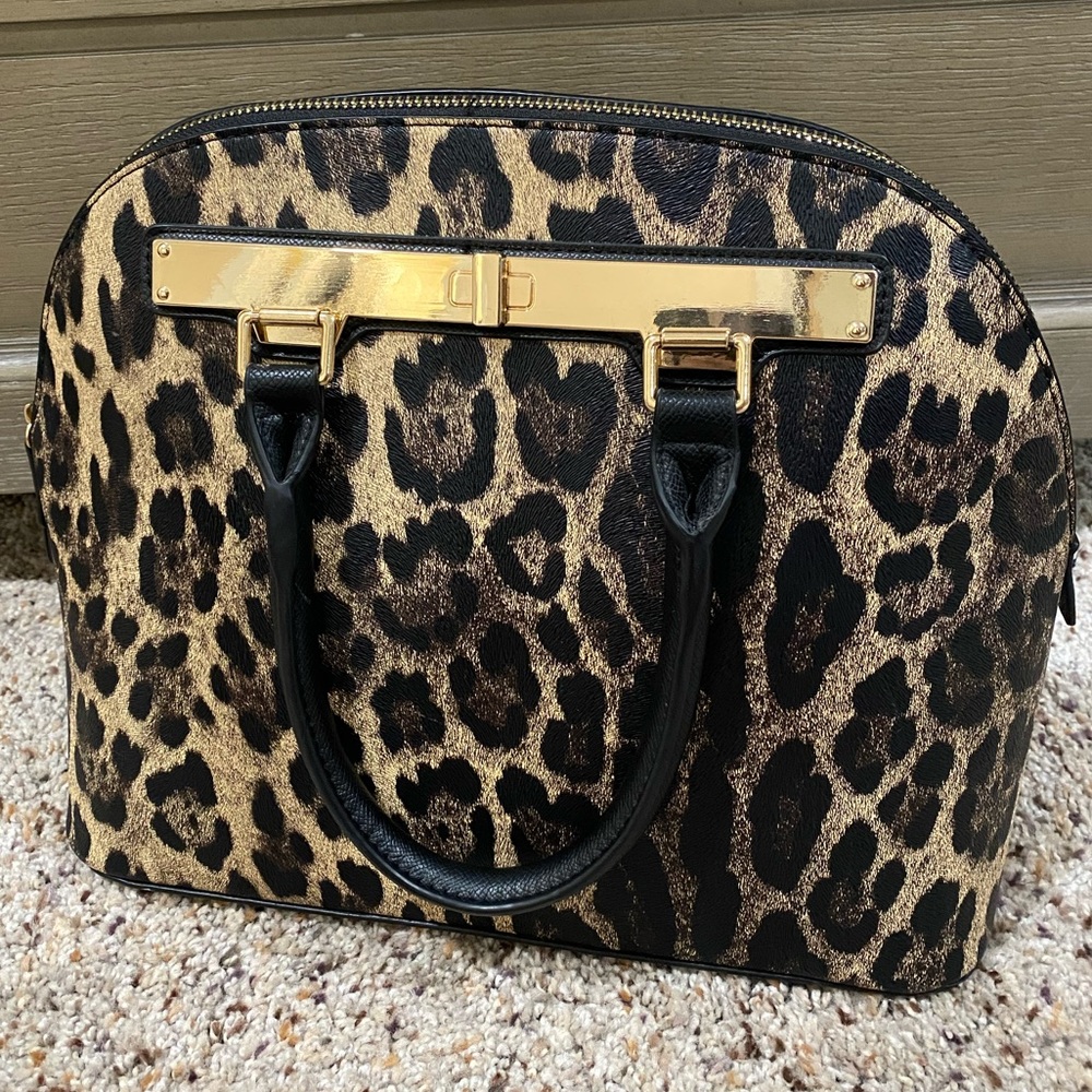 Aldo Leopard Print Bag